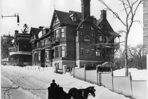 Mansion of Frederick Redpath, Ontario av., Montreal, QC, around 1890