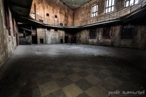 La résidence universitaire abandonnée