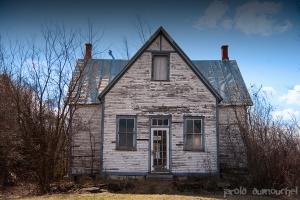 L'école de rang abandonnée