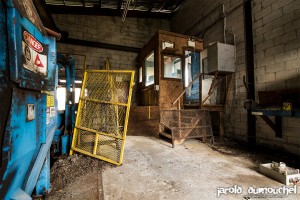 La vieille scierie abandonnée