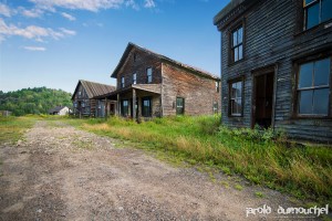 Le plateau de tournage abandonné