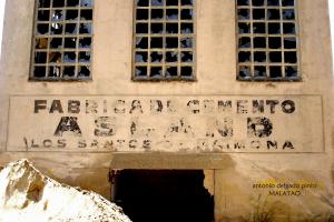 The abandoned cement factory of Los Santos