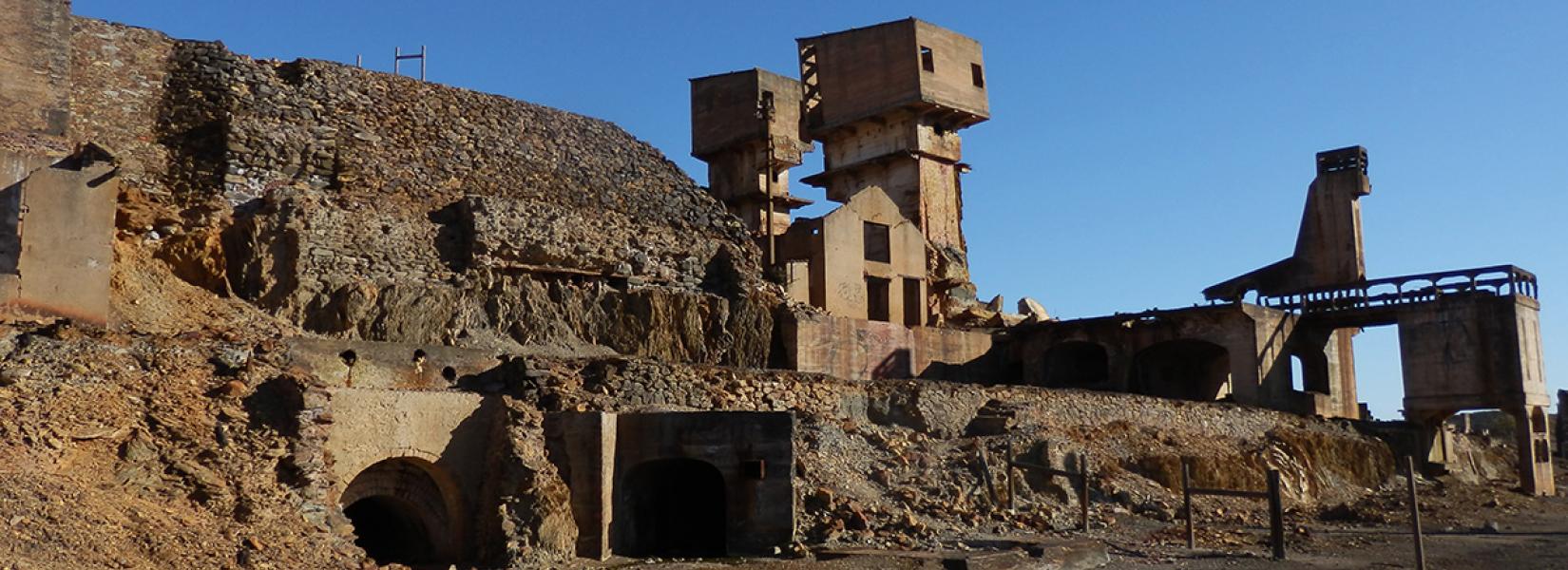 La mine abandonnée d'Achada do Gamo 