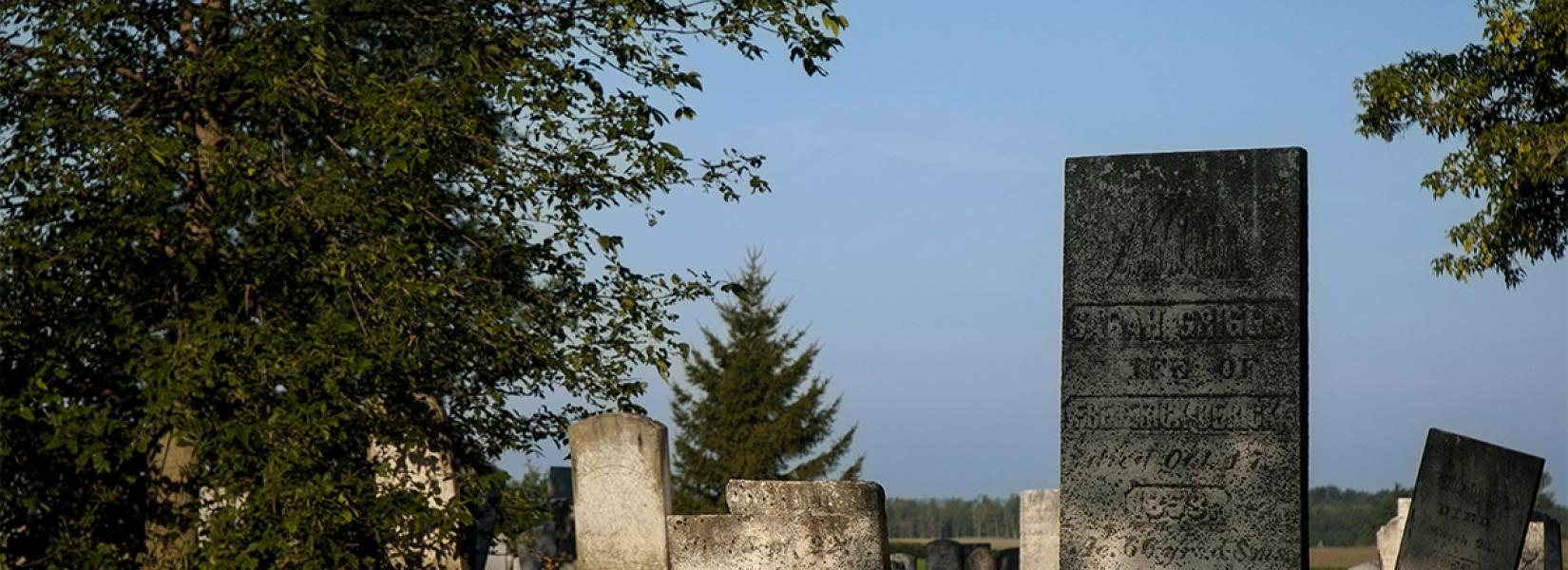 Cimetière Miranda sur le chemin de la 3e concession - Fadden Corner (Noyan)