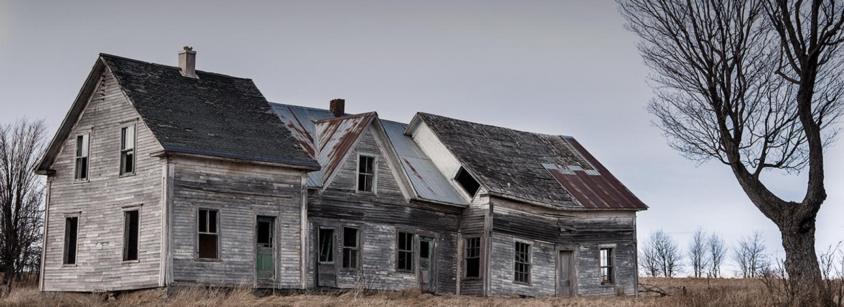 Maison abandonnée - Région de Scotstown | Photo de Jarold Dumouchel