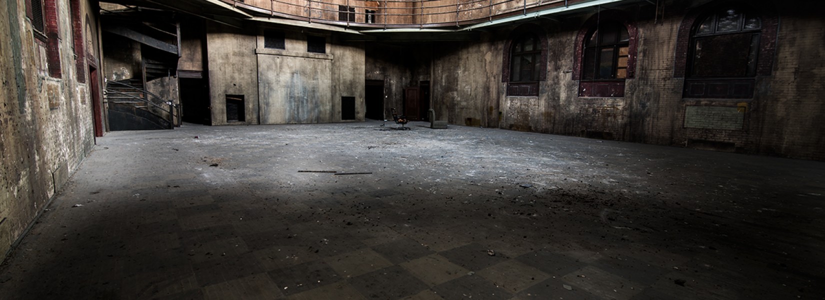 La résidence universitaire abandonnée