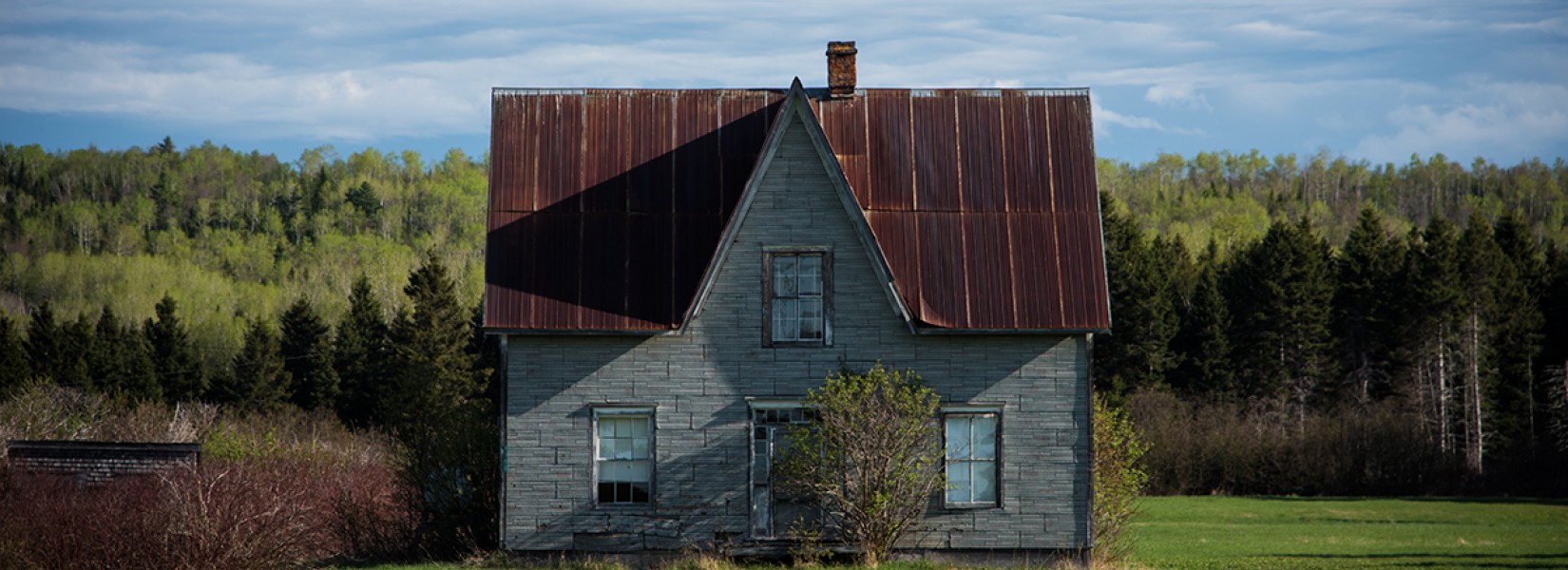 Abandoned houses in Gaspesie