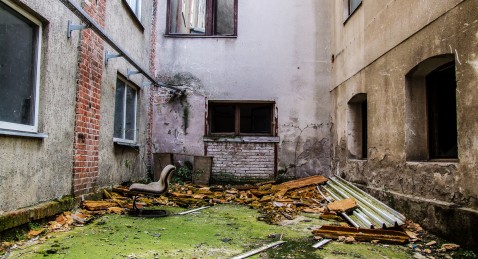 The abandoned Baranja sugar factory