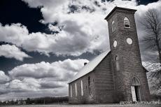 The abandoned St-Matthew's Episcopal Church