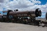 The train cemetery in Uyuni, Bolivia